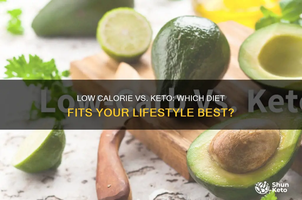 what about low calorie and keto diet