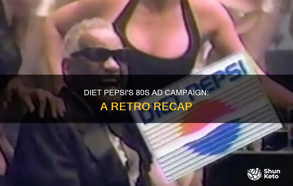 what ads did diet pepsi run in the 1980