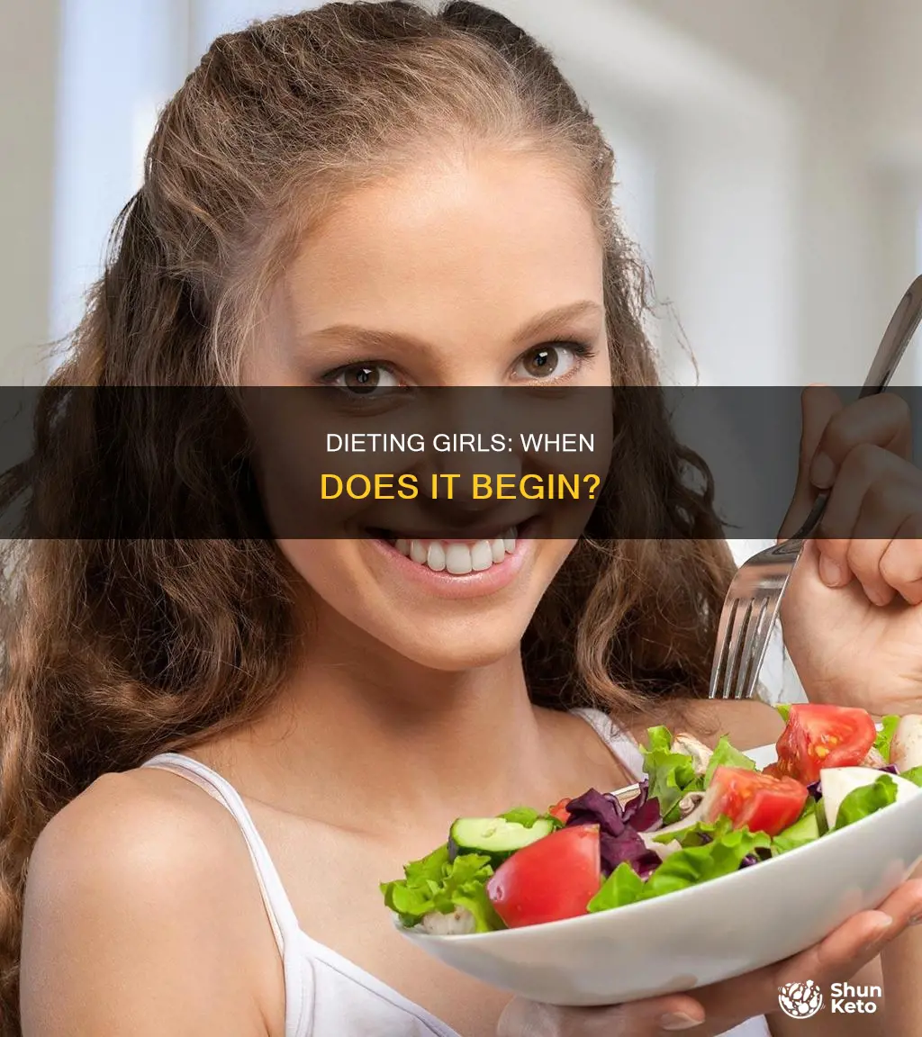 what age do girls start dieting
