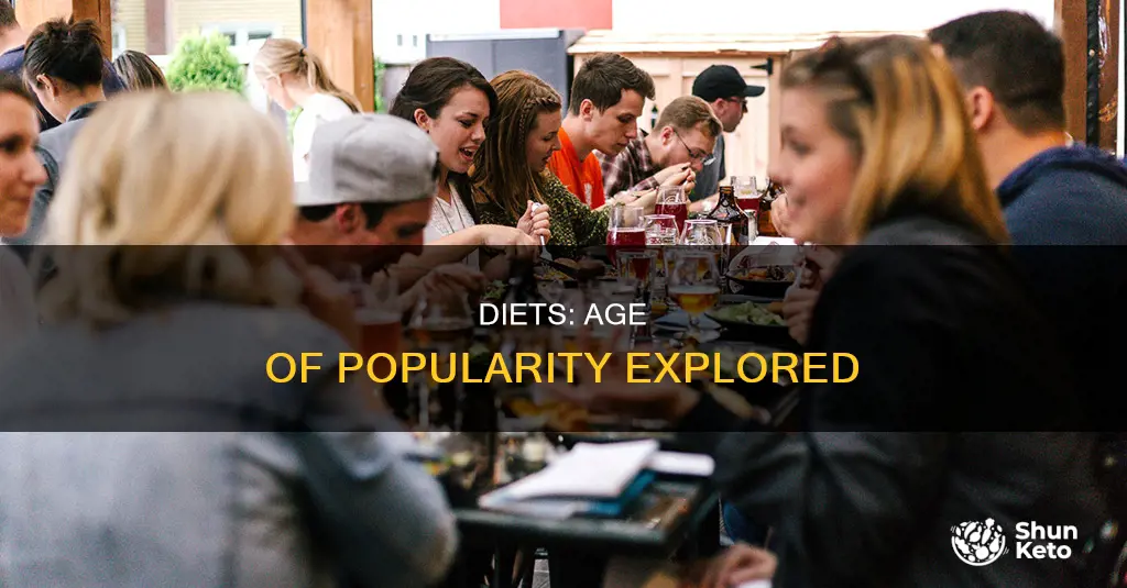 what age do people use diets the most