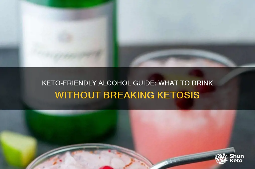 what alchohol is ok on the keto diet