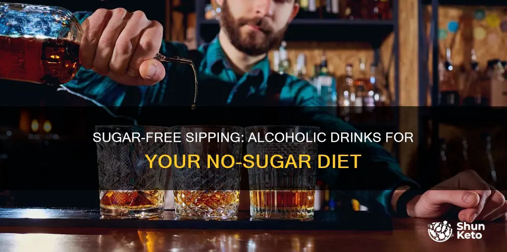 what alchoholic drink on no sugar diet