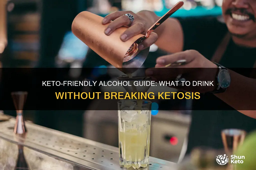 what alchol can you have on keto