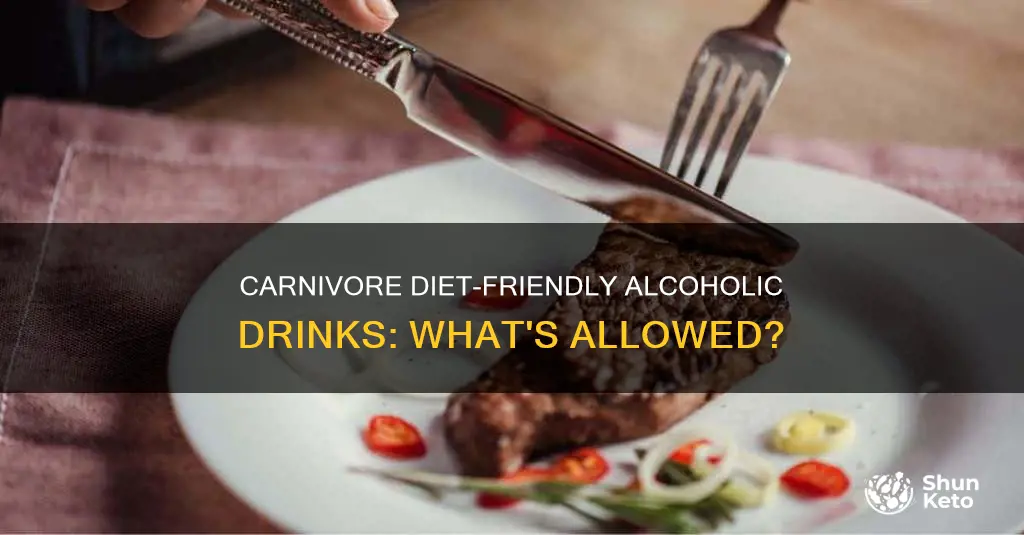 what alcohol is allowed on carnivore diet