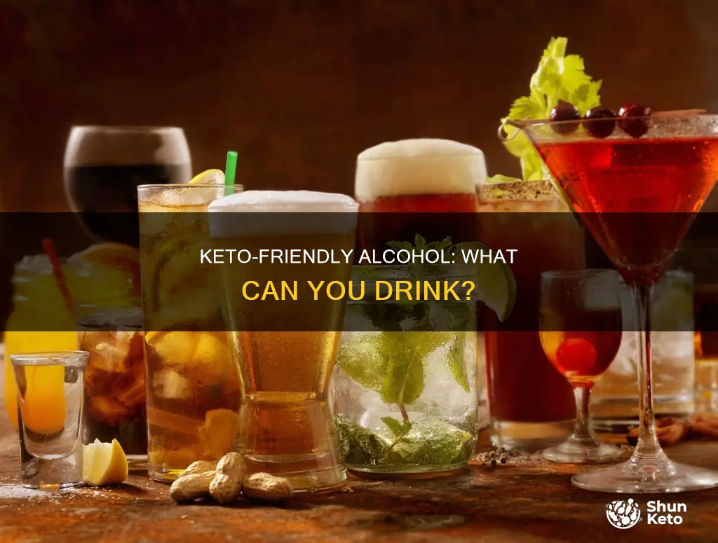 what alcohol is keto free