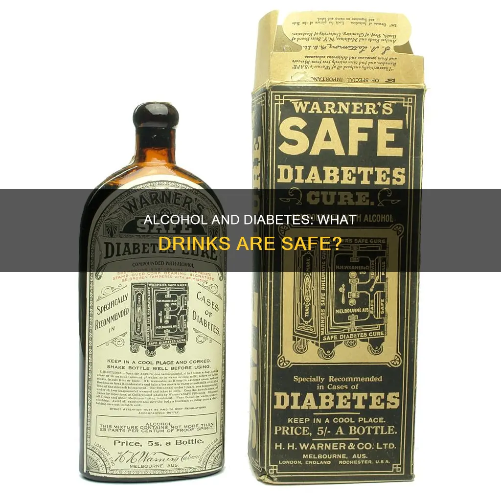 what alcohol is safe on diabetic diet
