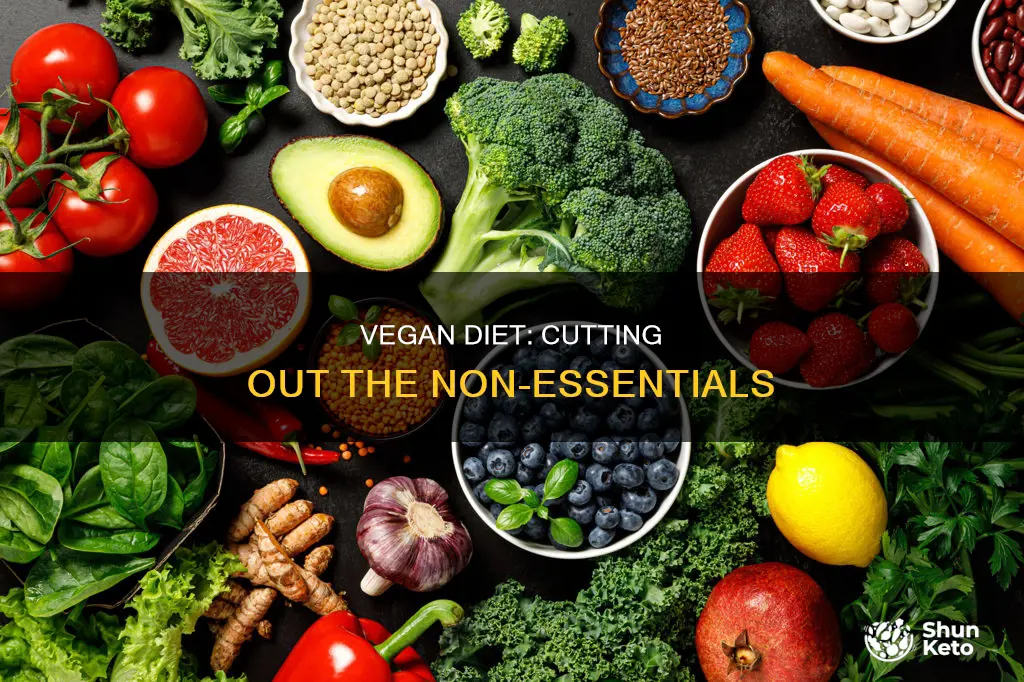 what all should be cut for vegan diet