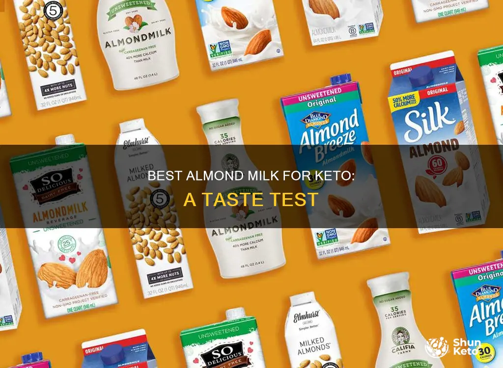 what almond milk tastes best keto