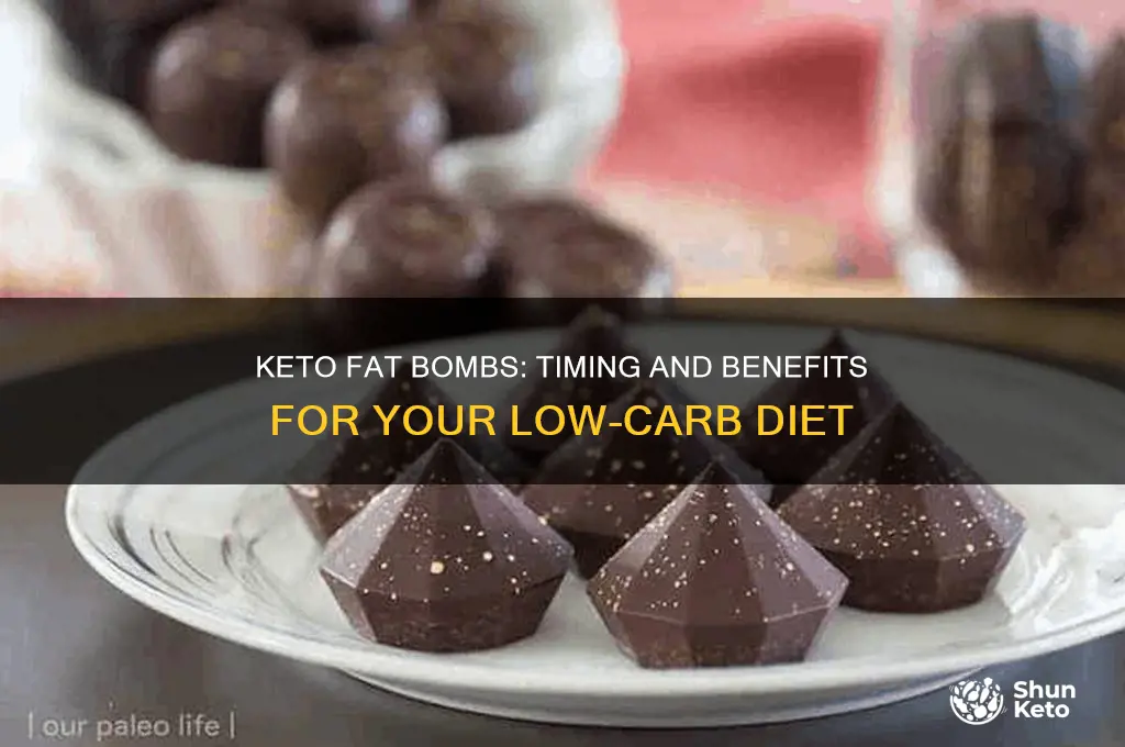 what and when to eat keto fat bombs