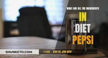 Diet Pepsi's Ingredients: A Comprehensive Breakdown