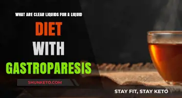 Clear Liquid Diet: Gastroparesis-Friendly Options
