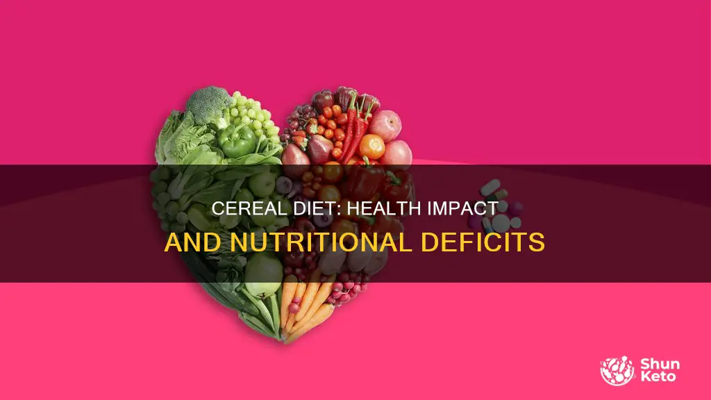what are consequences of a cereal based diet