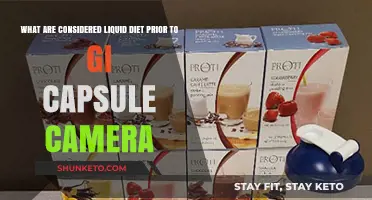 Preparing for a GI Capsule Camera: Liquid Diet Essentials