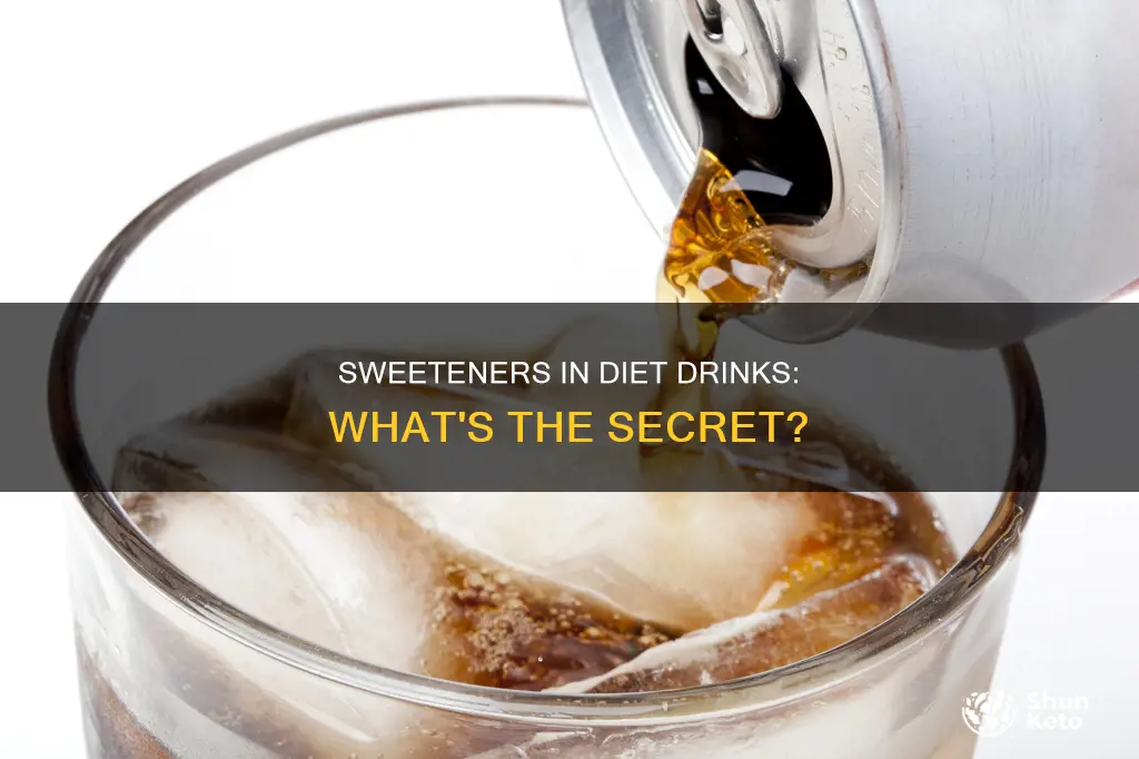 what are diet drinks sweetened with