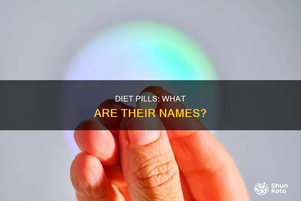 what are diet pills names