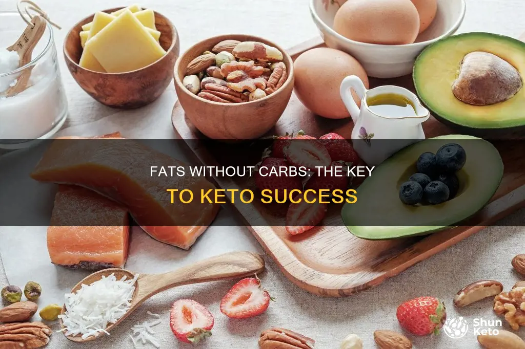 what are fats without carbs for keto