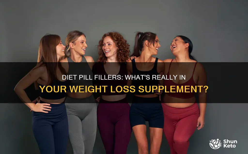 what are fillers in diet pills