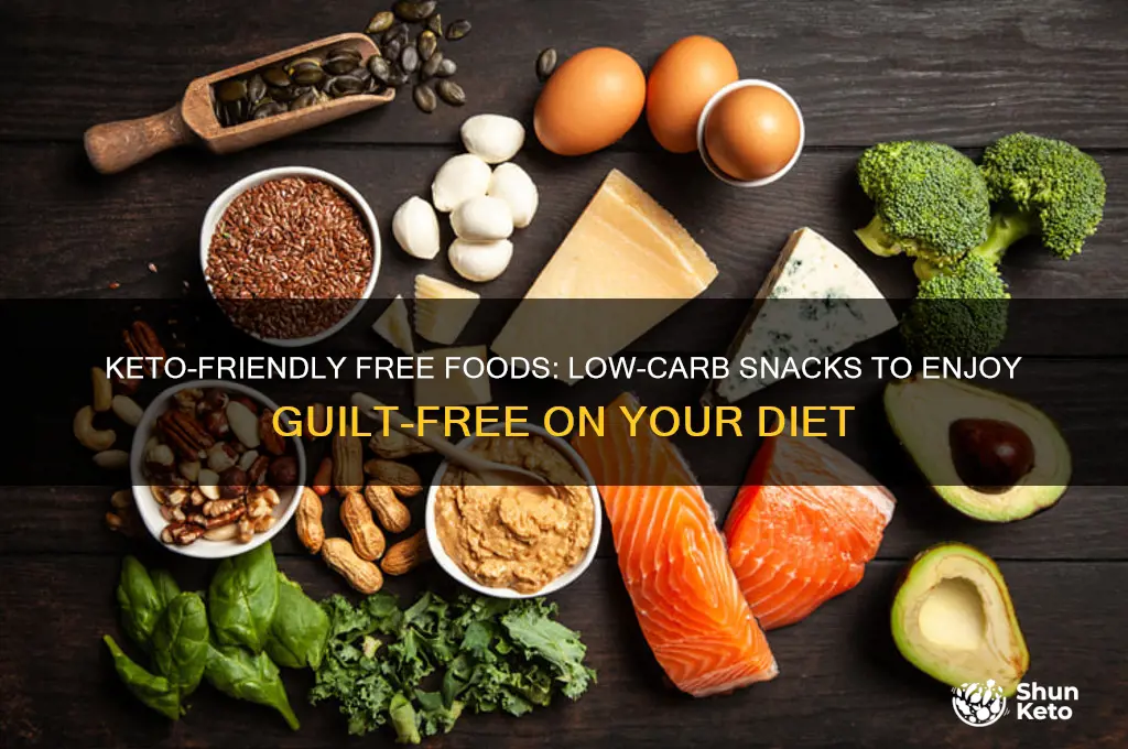 what are free foods on a keto diet