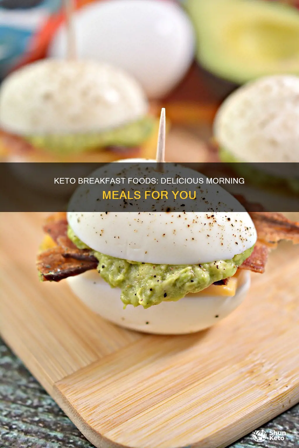 what are keto breakfast foods