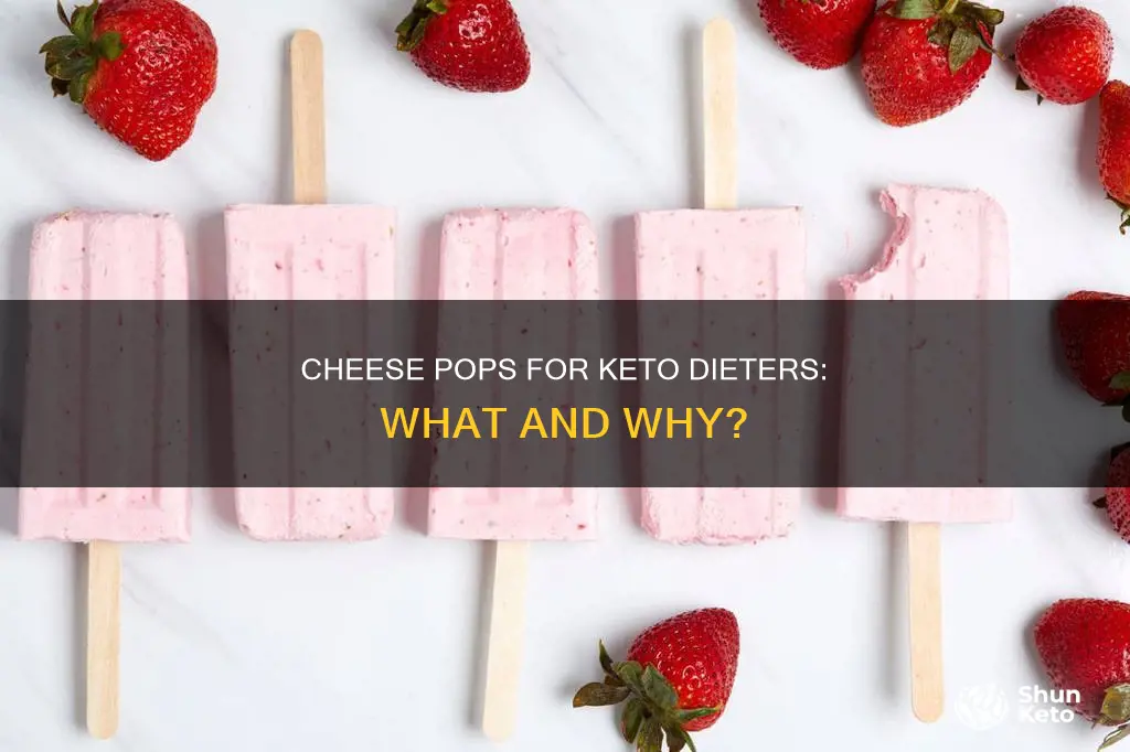 what are keto cheese pops