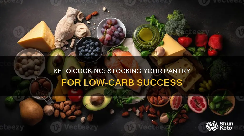 what are main foods to stock up for cooking keto