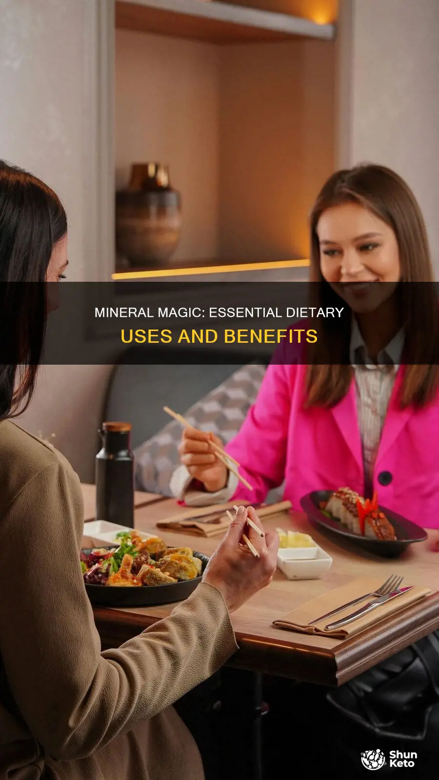 what are minerals used for in the diet