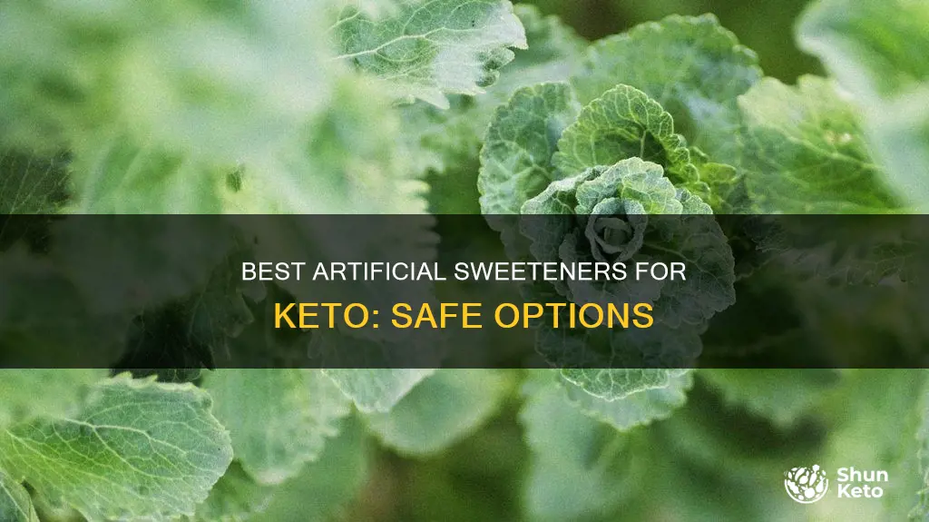 what are okay artificial sweeteners for keto