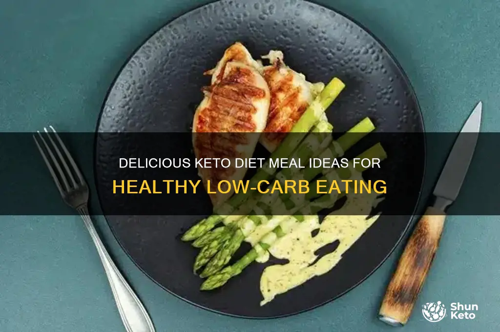 what are some examples of keto diet meals