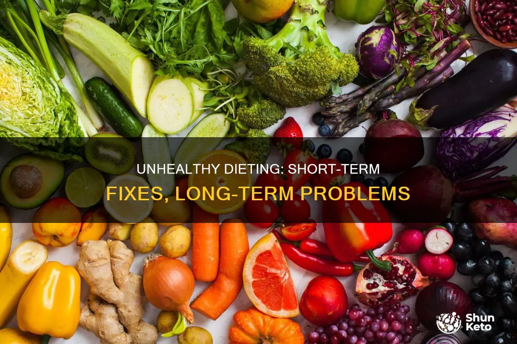 what are some pros of going on unhealthy dieting