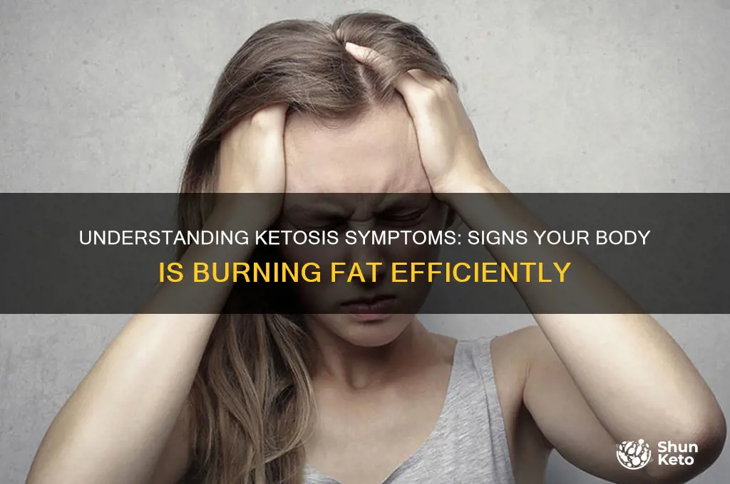 what are symptoms of ketosis