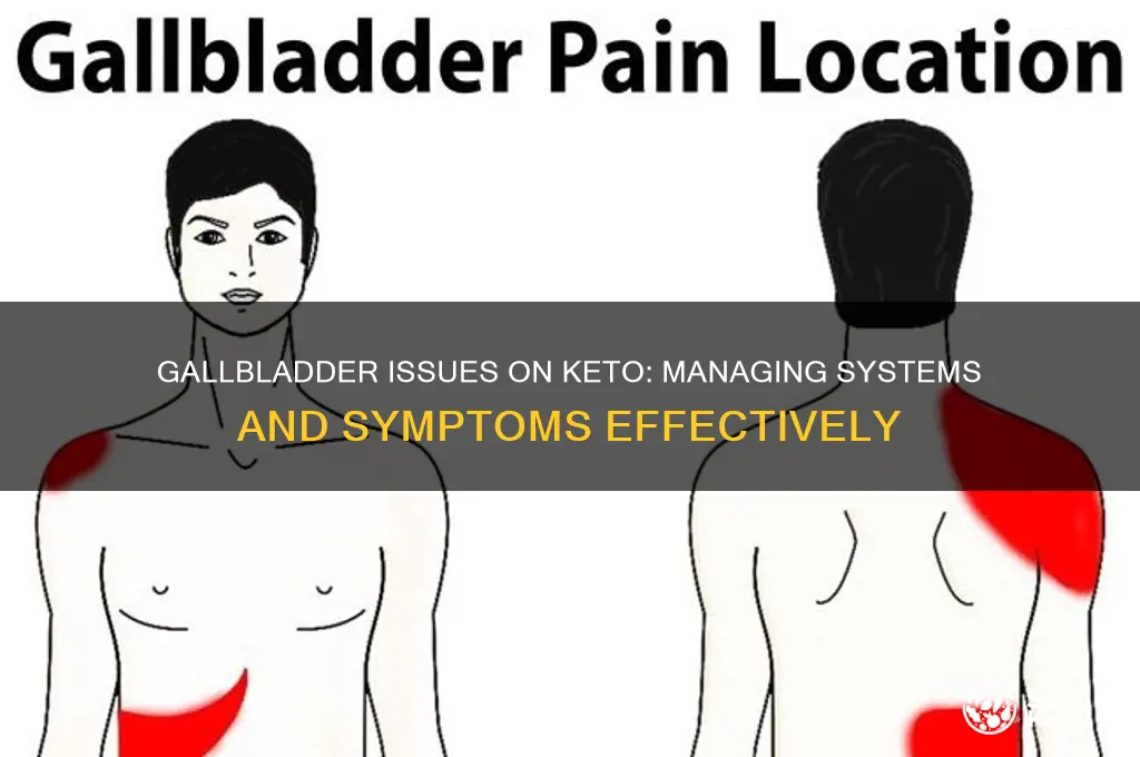 what are systems with gallbladder while on the keto diet