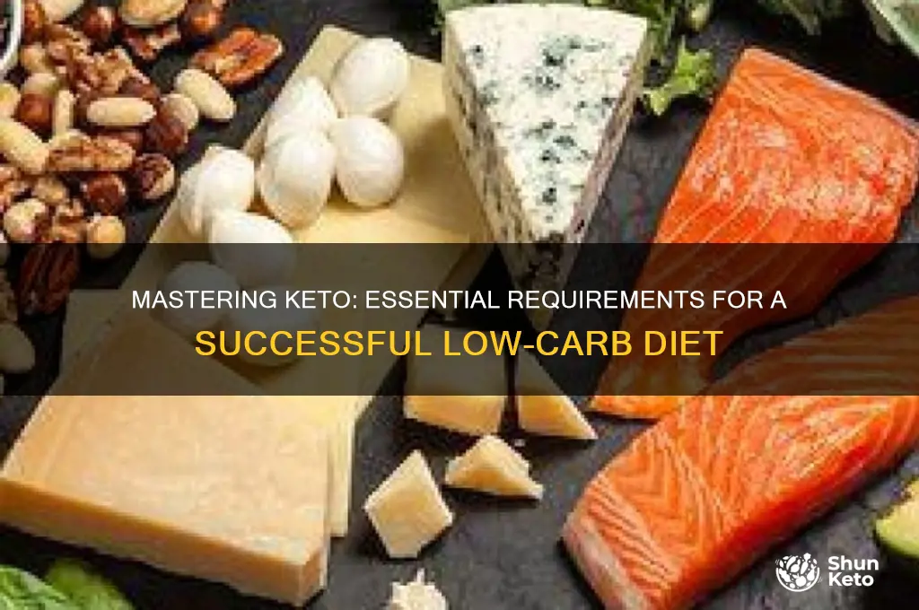 what are the basic requirements of the keto diet