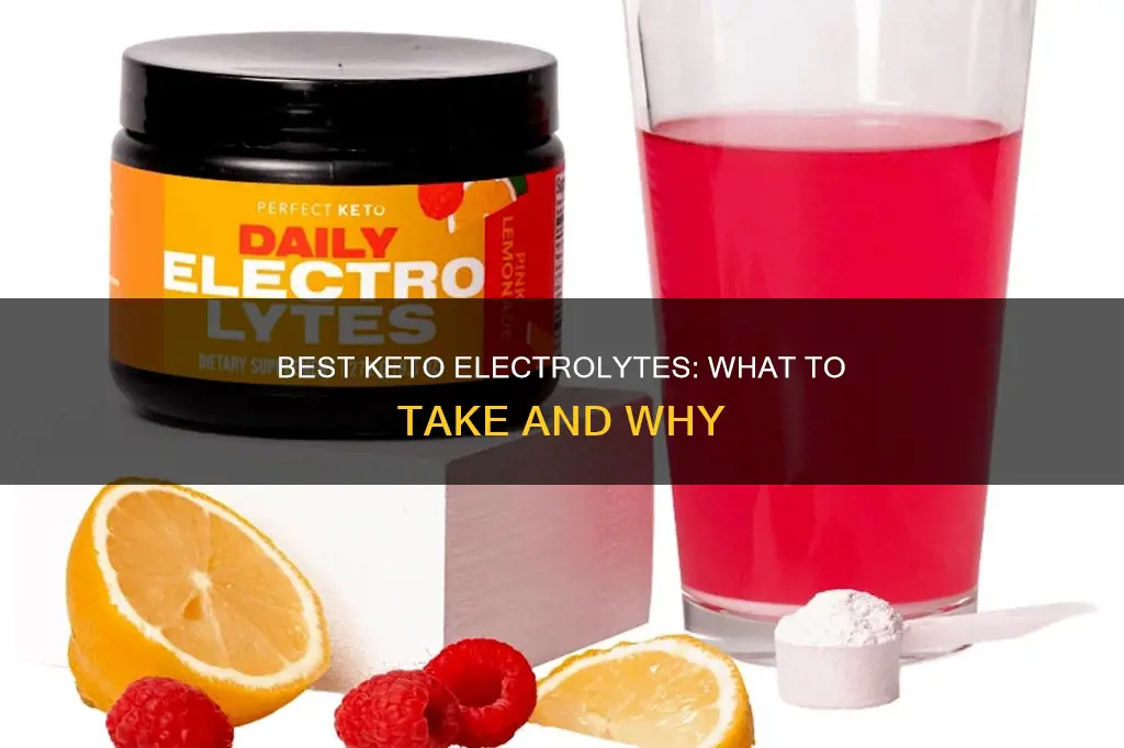 what are the best electrolytes for keto