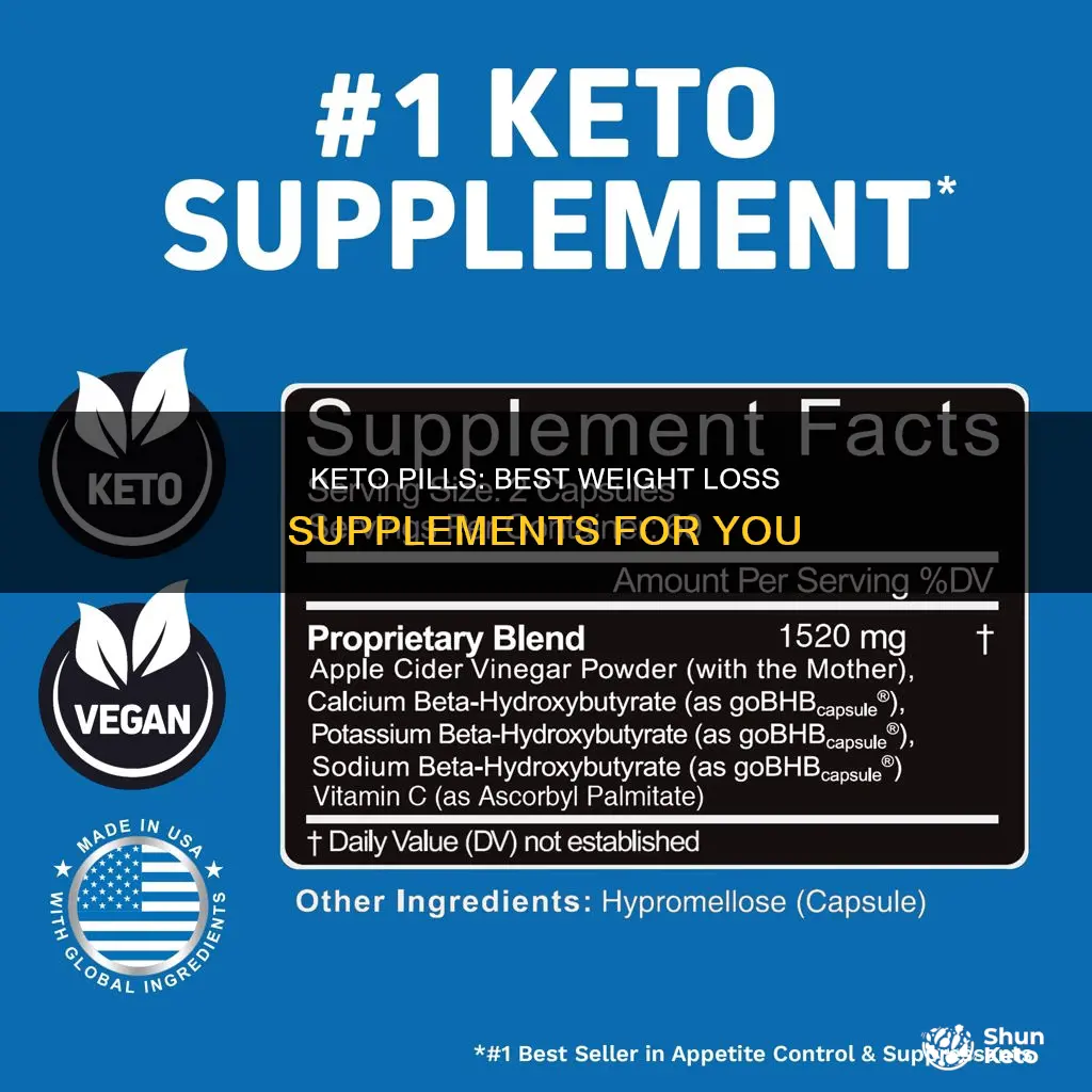 what are the best keto pills for weight loss