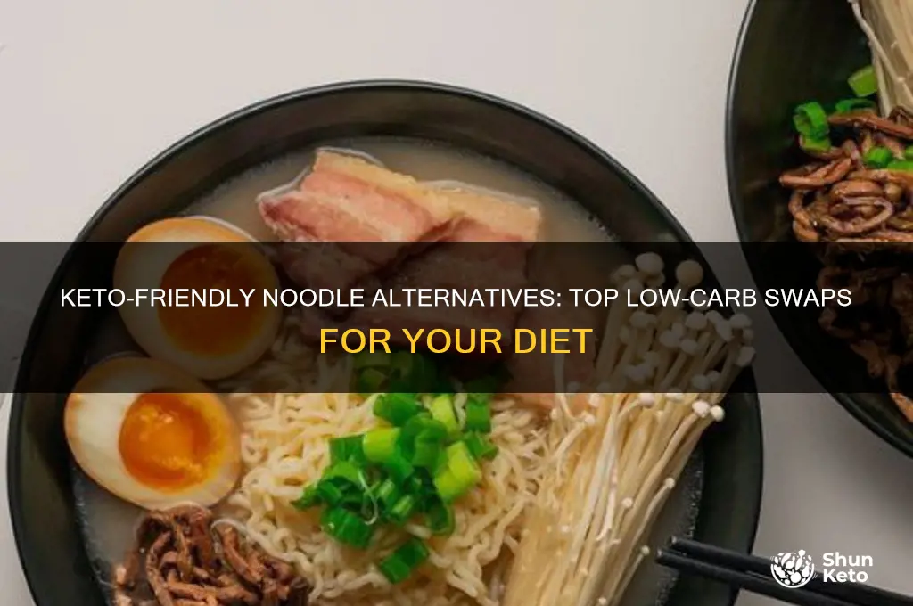 what are the best noodle substitute on keto diet