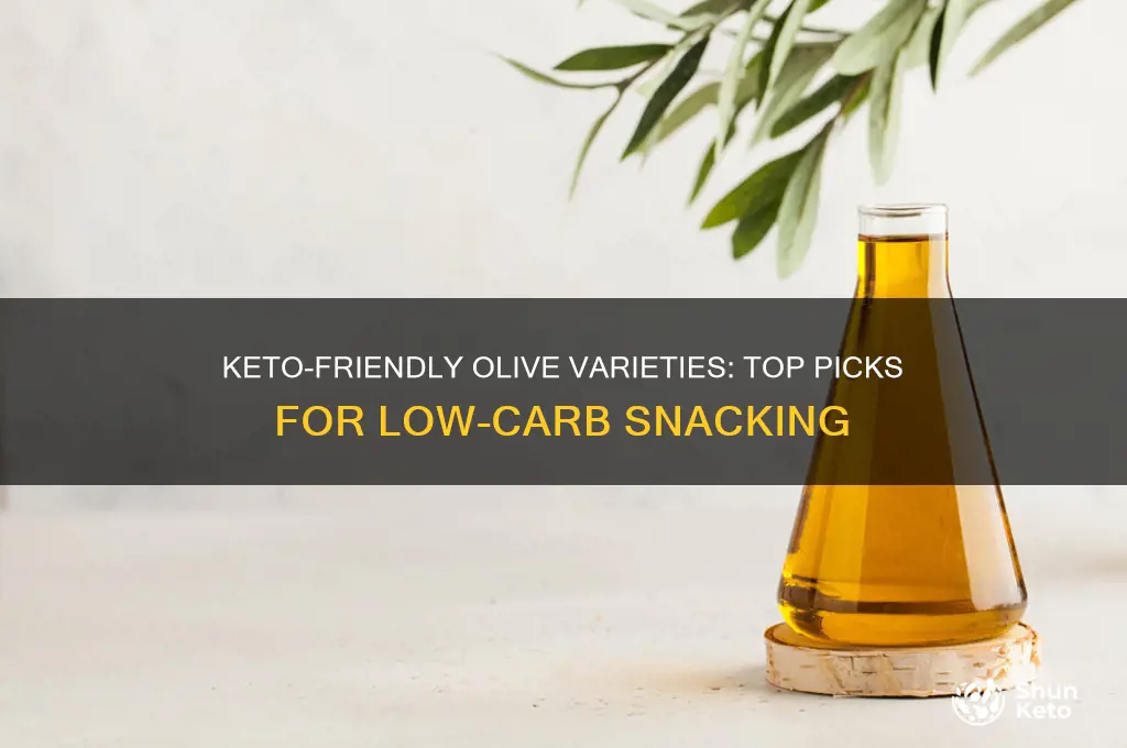 what are the best olives to eat on keto