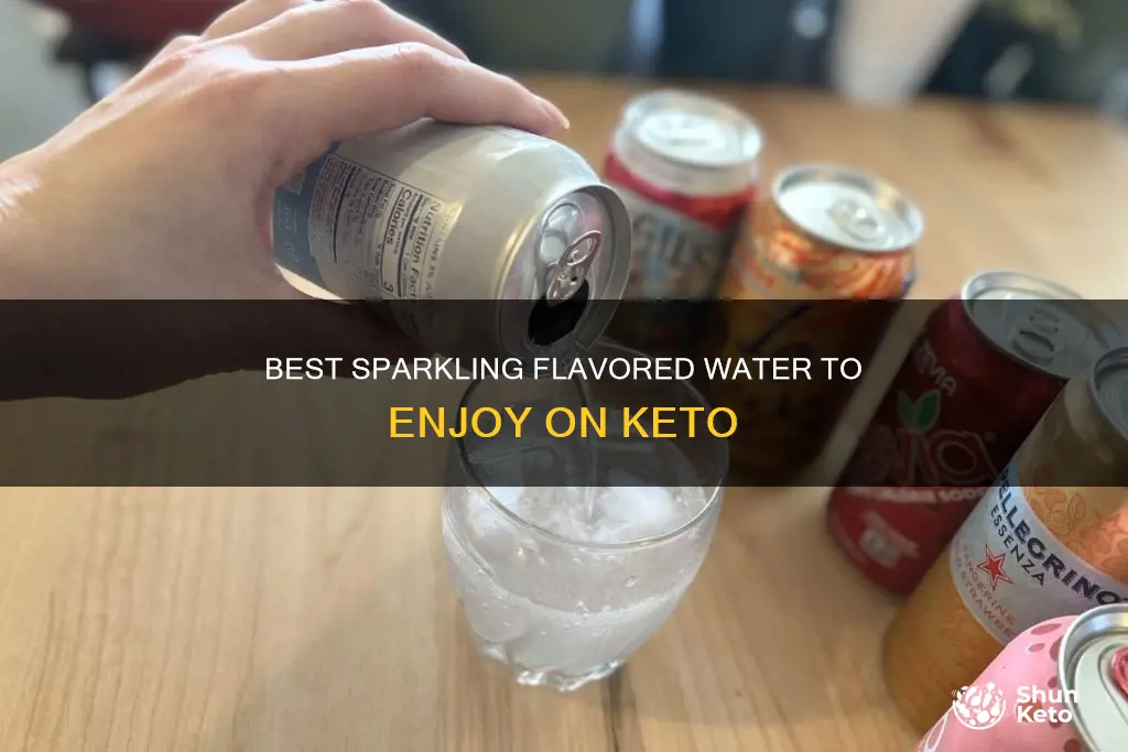 what are the best sparkling flavored water for keto