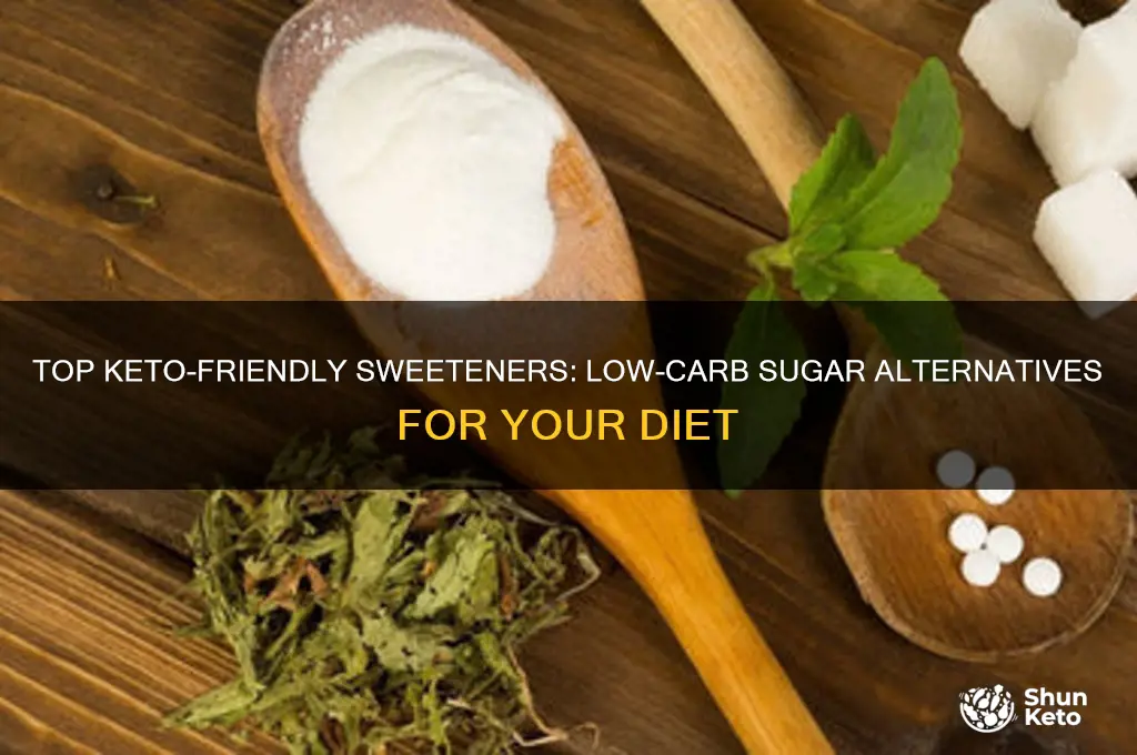 what are the best sweetners for a keto diet