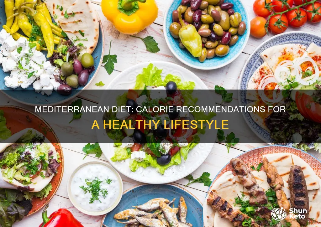 what are the calories recommended by the mediterranean diet