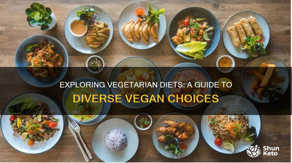 what are the different types of diet for vegetarians