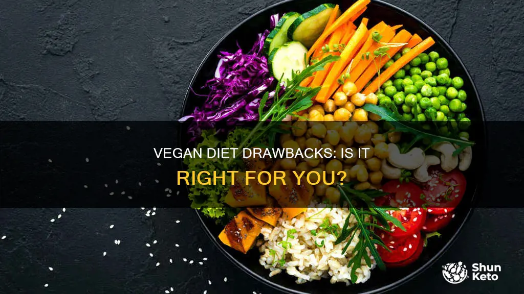 what are the disadvantages for switching to a vegan diet