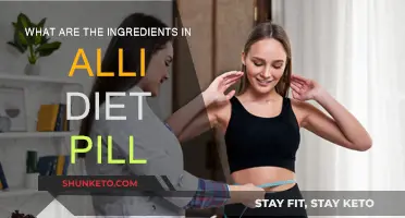 Alli Diet Pill Ingredients: What's Inside?