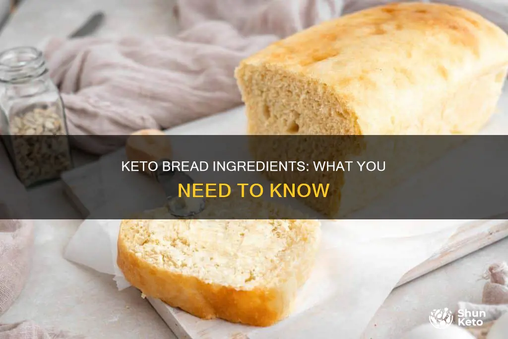 what are the ingredients in keto bread