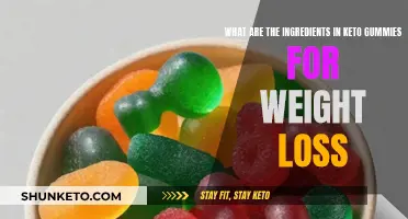 Keto Gummies: Effective Ingredients for Weight Loss