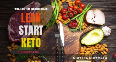 Keto Ingredients in Lean Start: What's the Secret?