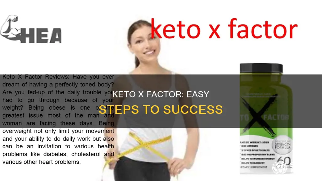 what are the instructions on using the keto x factor