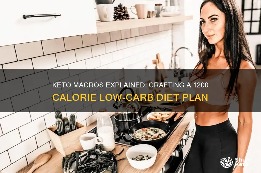 what are the macros for 1200 calorie keto diet plan