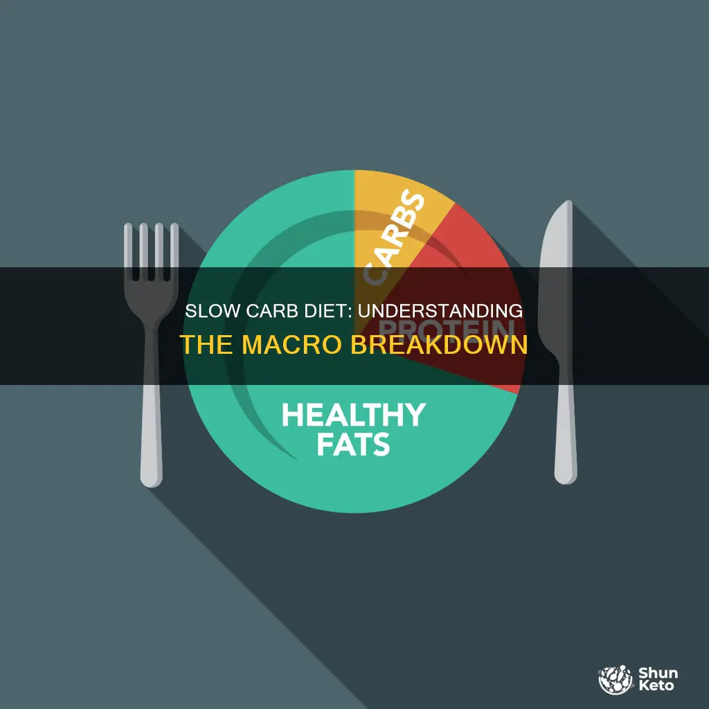 what are the macros for slow carb diet