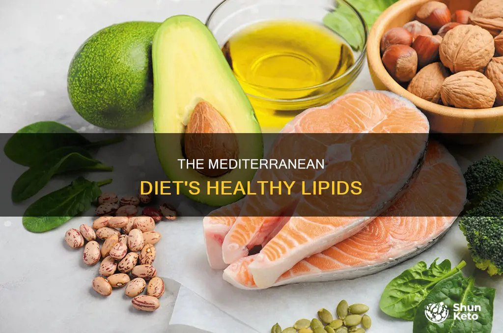 what are the main lipids in a mediterranean diet