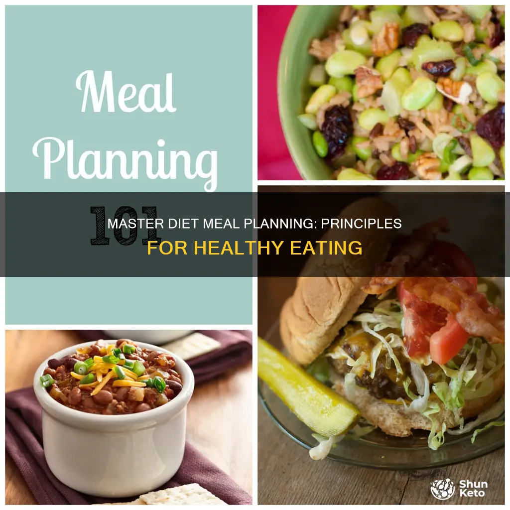 what are the principles of diet meal planning